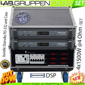 LabGruppen PDX3000 DSP amps SET